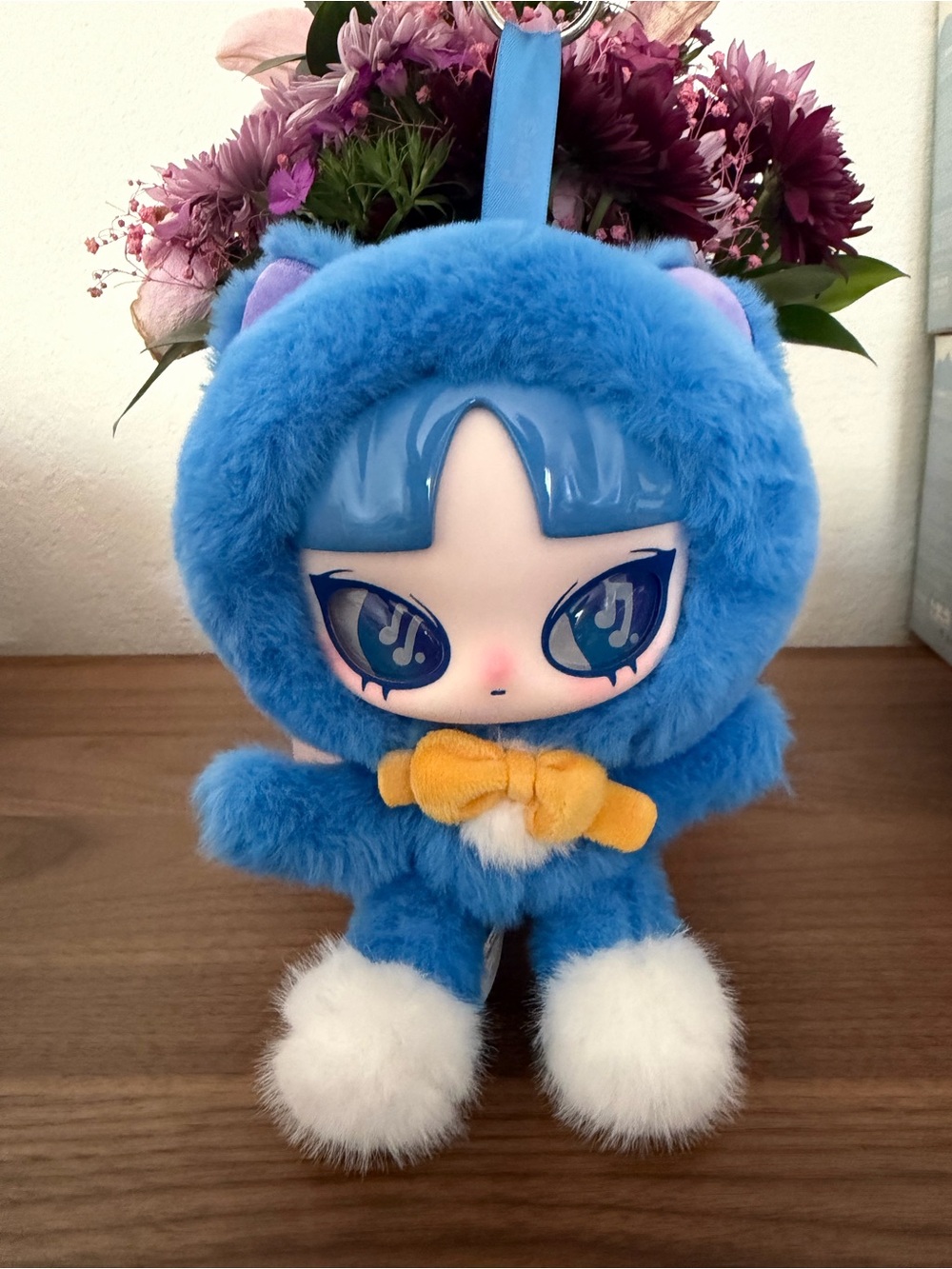 INN'S Silent BLUE FOX Winter Series Vinyl Plush Pendant - Picture 3 of 4